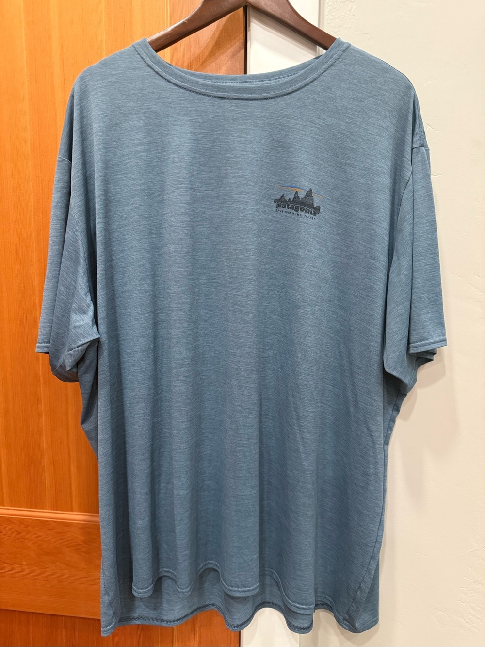 Patagonia Men's Short Sleeve Crew T-Shirt in Slate Blue